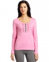 Intimo Women's Minky Fleece Long Sleeve Top