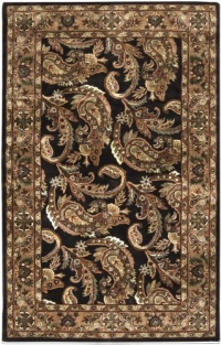 Area Rug 2x3 Rectangle Traditional Dark Brown Color - Surya Goa Rug from RugPal