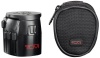 Tumi Luggage Electric Grounded Adaptor, Black, One Size