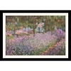 The Artist's Garden at Giverny, 1900 Framed Art Print by Claude Monet