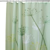 Interdesign Thistle Shower Curtain, Green, 72 Inches X 72 Inches