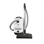 Clean your home with the Miele Delphi. This lightweight, powerful vacuum is a great value with the included ElectroComfort brush, an electric, telescopic wand and deluxe handle grip with electrobrush control and suction controls.