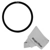 77MM Adapter Ring for Cokin P Series Filter Holder + Premium MagicFiber Microfiber Cleaning Cloth