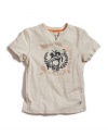 GUESS Kids Boys Grand National Camino Tee, OFF WHITE (2T)