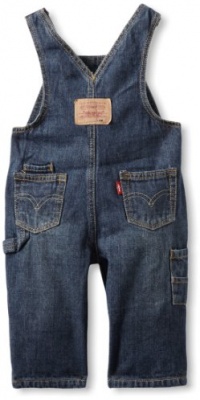 Levi's Baby-Boys Infant Denim Overall, Premium Dark, 24 Months