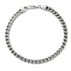 Men's Stainless Steel Wide Foxtail Bracelet, 9