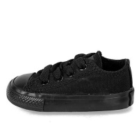 Converse Kid's Chuck Taylor All Star Ox (Toddler) Size 8 Black/Black