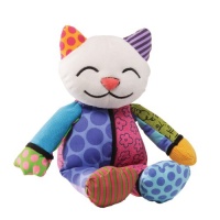 Britto by Internationally Acclaimed Artist Romero Britto for Enesco Mini Kitty Plush