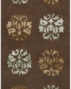 Area Rug 2x8 Runner Transitional Brown-Tan Color - Surya Tamira Rug from RugPal