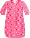 ABSORBA Baby-Girls Newborn Cherry Print Sleep Sack, Pink/Print, 0-9 Months