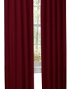 Maytex Micro Fiber Window 2-Pack Panels, 84 inches, Red