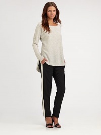 Versatile and effortless in a slouchy shirttail pullover crafted from ultra-soft cashmere.BoatneckDropped shouldersShirttail hemAbout 27 from shoulder to hemCashmereDry cleanImportedModel shown is 5'10 (177cm) wearing US size Small. 