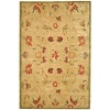 Safavieh AN525A Anatolia Collection 3-Feet by 5-Feet Handmade Hand-Spun Wool Area Rug, Beige and Green