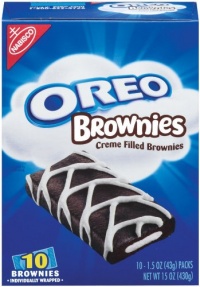 Oreo Brownie, 15-Ounce (Pack of 4)