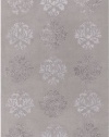 Area Rug 9x13 Rectangle Transitional Light Gray-Gray Color - Surya Tamira Rug from RugPal