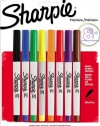 Sharpie Ultra Fine Point Permanent Markers, 8 Colored Markers(37600PP)