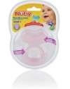 Nuby Silicone Teether with Bristles, Colors May Vary