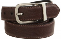 Levi's Boys 8-20 Reversible Leather Belt With Logo,Brown/Black,Large