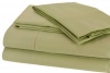 Elite Home Renaissance Collection 600 Thread Count Sateen King Sheet Set, Sage