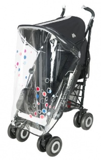 Maclaren Scattered Dots Printed Raincovers, Techno XT