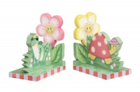 Teamson Kids Girls Bookend - Magic Garden Room Collection