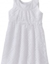 Roxy Kids Girls 2-6X Perfect Wave Dress, Sea Salt, Medium