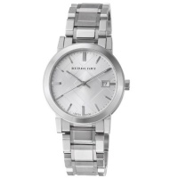 Burberry Men's BU9000 Large Check Stainless Steel Bracelet Watch