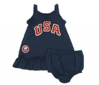 Ralph Lauren Baby Girl's 2012 Olympic Team USA Dress Navy 6 Months