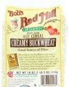 Bob's Red Mill Organic Whole Grain Creamy Buckwheat Hot Cereal, 18-Ounce Bags (Pack of 4)