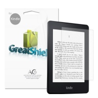 GreatShield Ultra Anti-Glare Screen Protector Film for Kindle, 3 Pack (Fits Kindle Paperwhite, Kindle, Kindle Touch, and Kindle Keyboard)