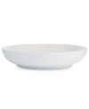 Full of possibilities, this ultra-versatile Colorwave serving bowl from Noritake is crafted of hardy stoneware with a half glossy, half matte finish in pure white. Mix and match with coupe and square shapes or any of the other Colorwave shades.