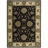 Nourison Cambria Black Rug, 5.3-Feet by 7.4-Feet