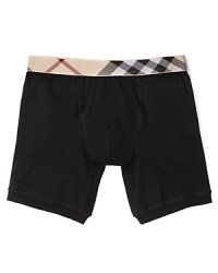 Soft, breathable boxers with a hint of stretch for stylish, all-day comfort.