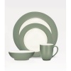 Noritake 4-Piece Colorwave Rim Place Setting, Green