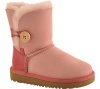 UGG Australia Children's Bailey Button Denim Toddler Shearling Boots,Tea Rose Denim,12 Child US