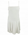 Juicy Couture womens white micro terry pleated skirt dress XS