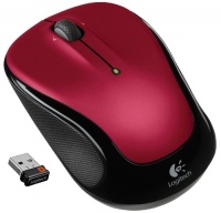 Logitech Wireless Mouse M325 with Designed-For-Web Scrolling - Red (910-002651)