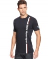 Add some speed to your casual, sporty style with this BMW t-shirt from Puma.