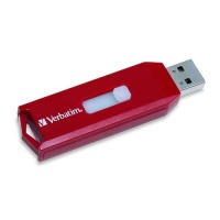 Verbatim Store 'n' Go 64 GB USB 2.0 Flash Drive 97005 (Red)