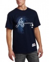 MLB Men's Atlanta Braves Authentic Collection Change Up Short Sleeve Basic Tee by Majestic