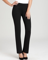 Touting an elasticized waist and allover stretch, these Elie Tahari pants lend effortless polish to your 9-to-5 style routine.