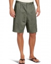 Dockers Men's D3 Pleated Soft Khaki Short, Oregano, 44