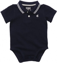 OshKosh B'Gosh Pique Polo Bodysuit - Classic Navy