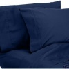 Queen Size Navy Blue 6pc Sheet Set 1200 TC Deep Pockets