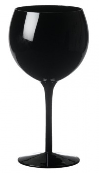 Artland Midnight Black Balloon, Set of 4