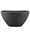 Find stylish versatility in the organic shape and matte-glazed finish of this small Casual Luxe bowl from Donna Karan by Lenox. Durable stoneware in modern black is an ideal host for everyday meals and a natural go-to for entertaining.