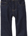 Kitestrings Baby-boys Infant Denim 5 Pocket Jean, Denim, 18 Months