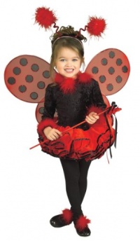 Lady Bug Costume Toddler Girl - Toddler 2-4T