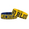 NCAA Michigan Bulky Bandz Bracelet 2-Pack