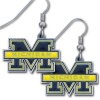 Michigan Wolverines Dangle Earrings